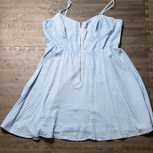 Polka Dot Summer Dress Plus Size